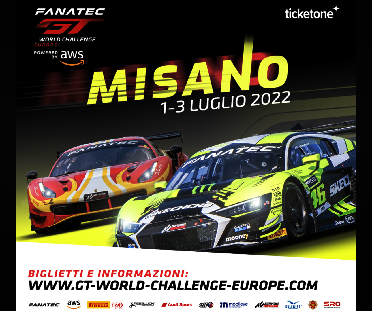 Fanatec GT World Challenge powered by AWS – Sprint Cup