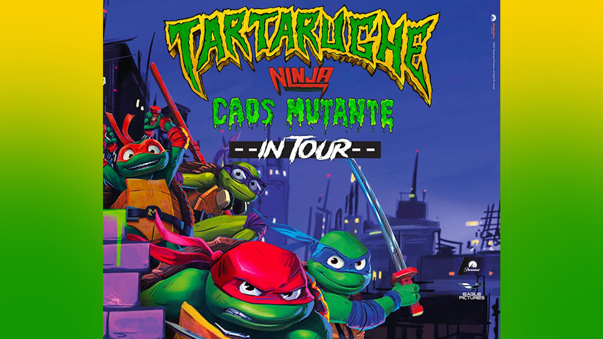 COWABUNGA! Tartarughe Ninja Tour