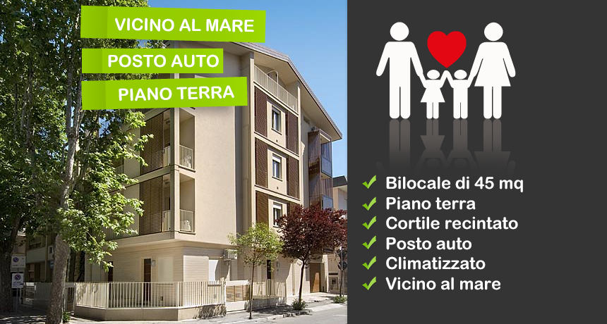 Affitto appartamento con posto auto