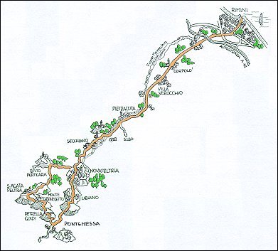 Tour della Valmarecchia per ciclisti
