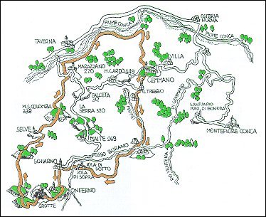Un duro tracciato per ciclisti